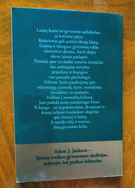 Tikros laimės paslaptys - Jackson Adam J., knyga 3