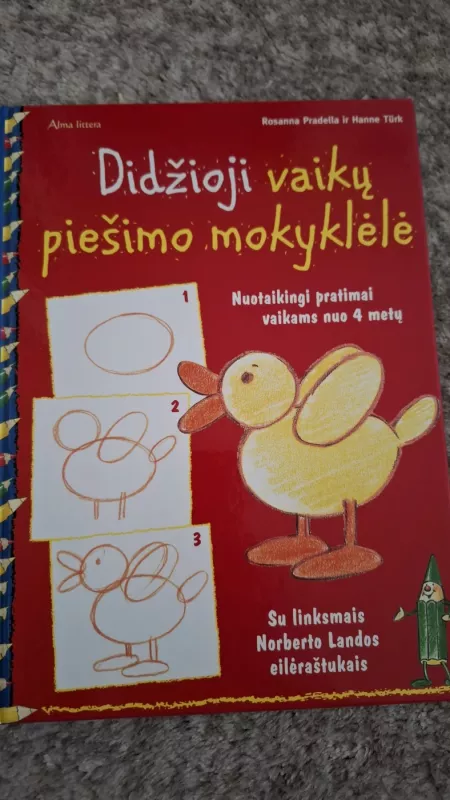 Didžioji vaikų piešimo mokyklėlė - Rosanna Pradella, knyga 2