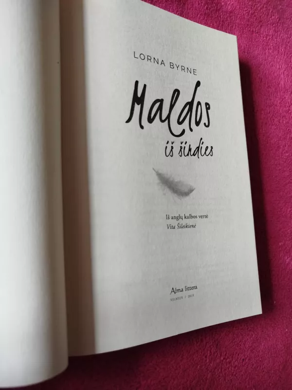 Maldos iš širdies - Lorna Byrne, knyga 3
