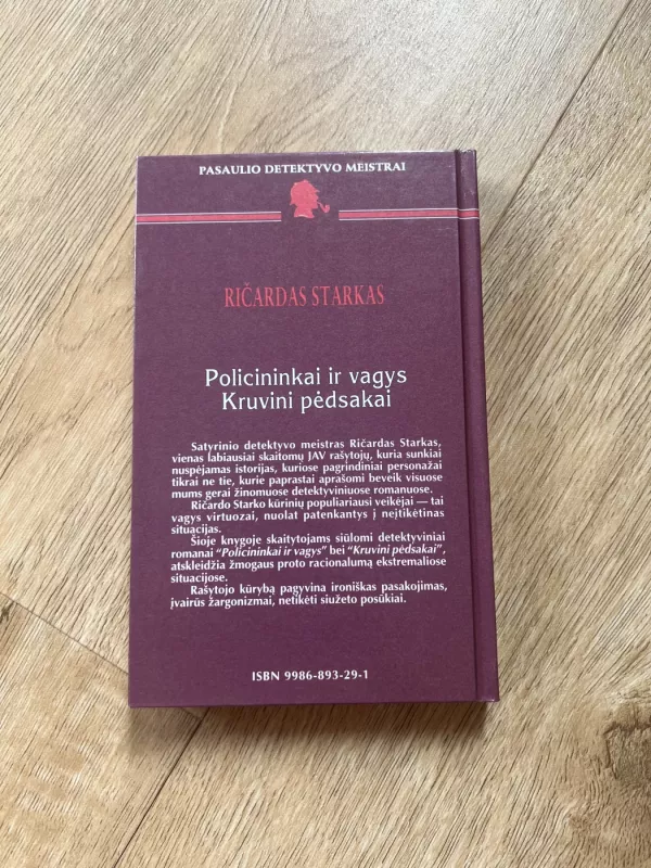 Policininkai ir vagys. Kruvini pėdsakai - Ričardas Starkas, knyga 3