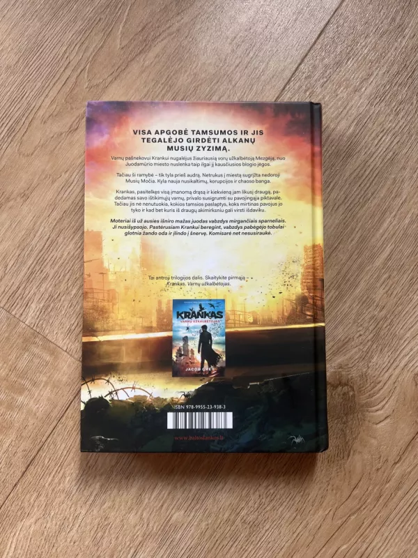 Krankas. Spiečius puola - Jacob Grey, knyga 3