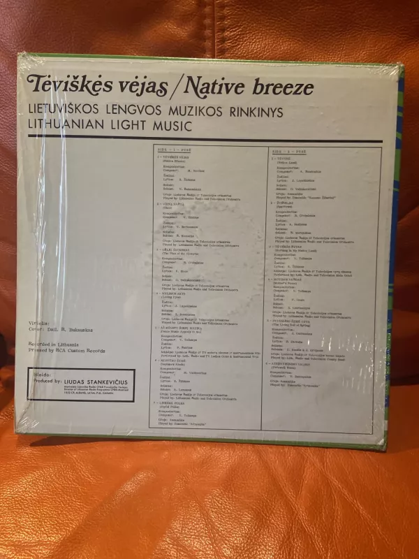 Various - Tėviškės Vėjas = Native Breeze - Various ., plokštelė 4