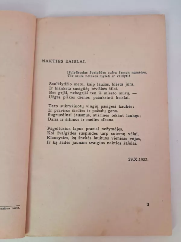 Nakties žaislai - Julius Savickis, knyga 3