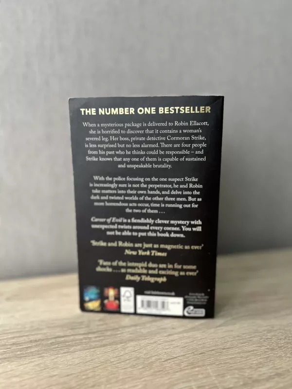 Career of Evil - Robert Galbraith, knyga 3