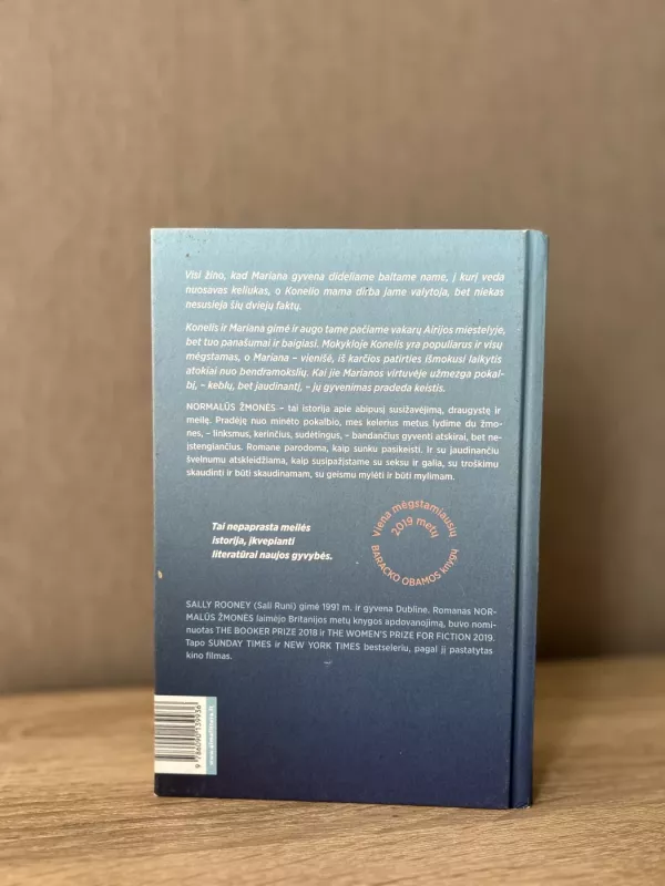 NORMALŪS ŽMONĖS - Sally Rooney, knyga 3