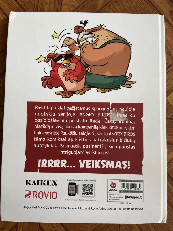 Angry Birds komiksai - Pagal filmą, knyga 3
