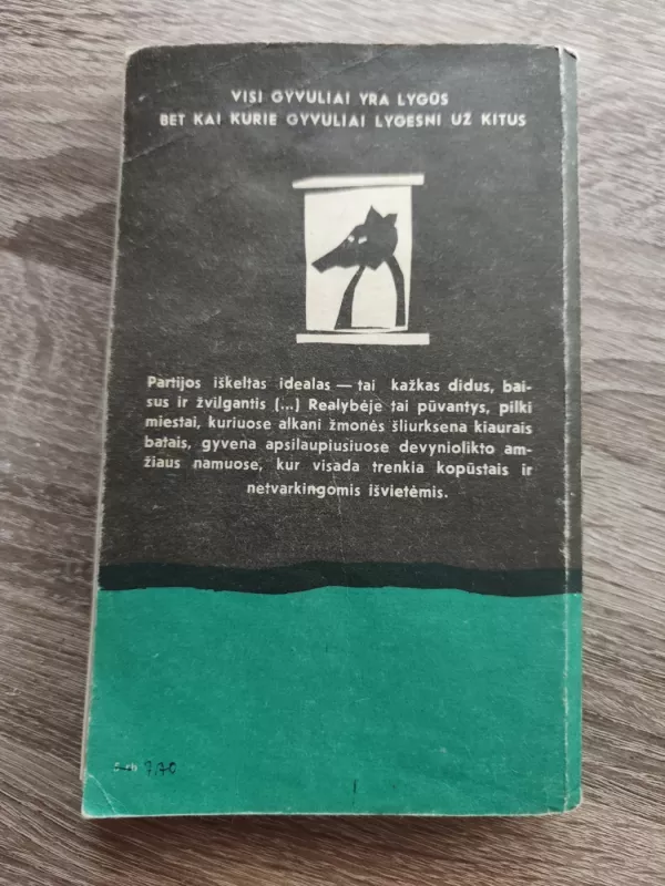 Gyvulių ūkis. 1984-ieji - George Orwell, knyga 3