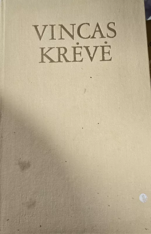 Dangaus ir žemės sūnūs - Vincas Krėvė, knyga 2