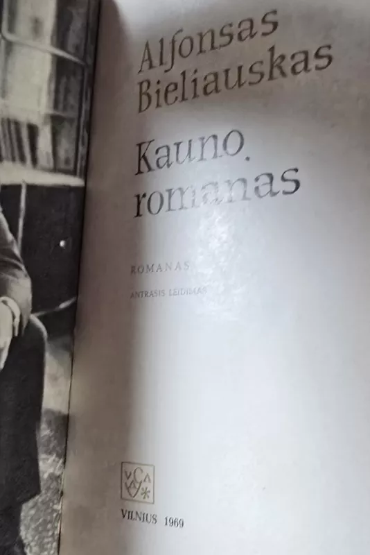 Kauno romanas - Alfonsas Bieliauskas, knyga 3