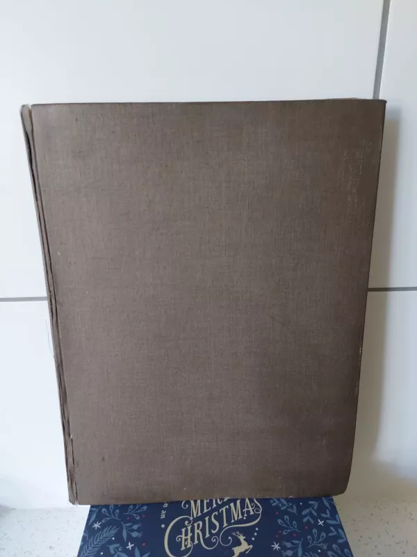 Albumas "Vilnius 1323-1923" su žemėlapiais - Kazys Binkis ir Petras Tarulis, knyga 3