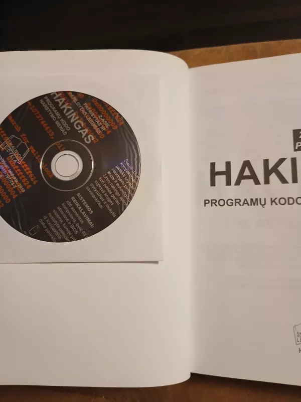 Hakingas    Programų kodo narstymo menas    2 -asis leidimas - Jon Erickson, knyga 3
