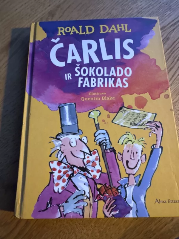 Čarlis ir šokolado fabrikas - Roald Dahl, knyga 2