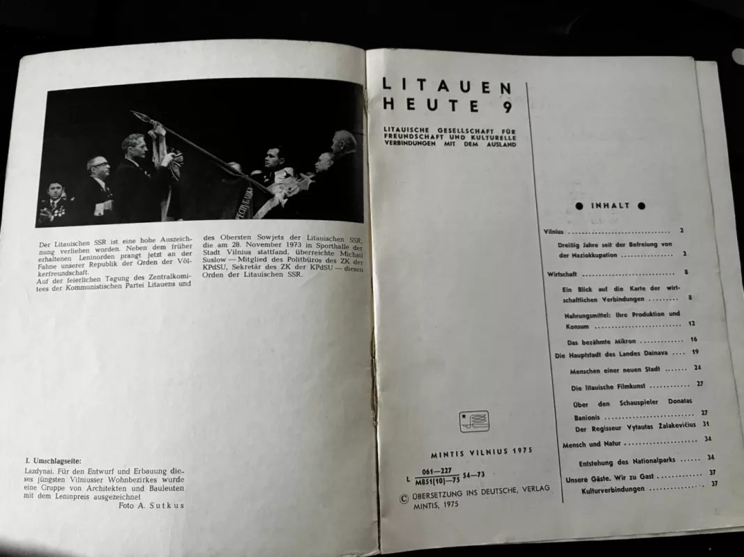 Litauen heute. Nr. 9 - Autorių kolektyvas (įvairūs), knyga 3