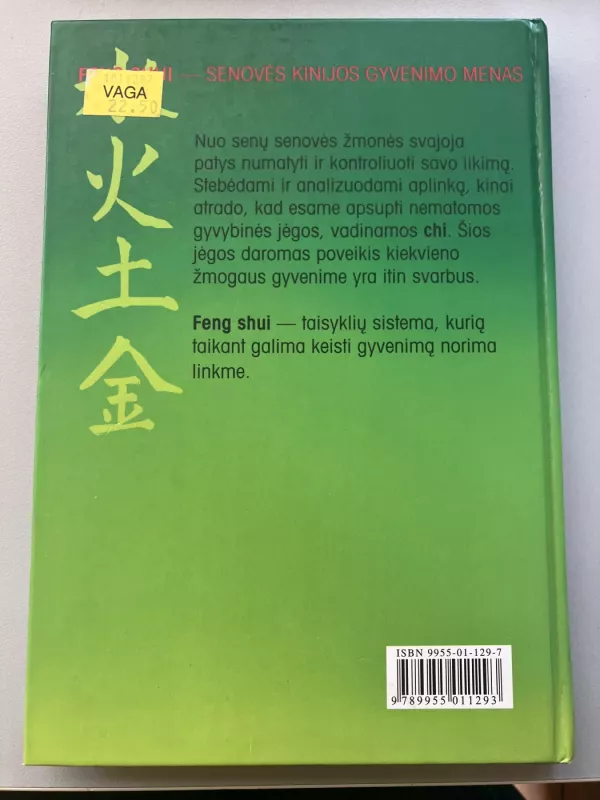 Feng Shui - Karola Berger, knyga 3