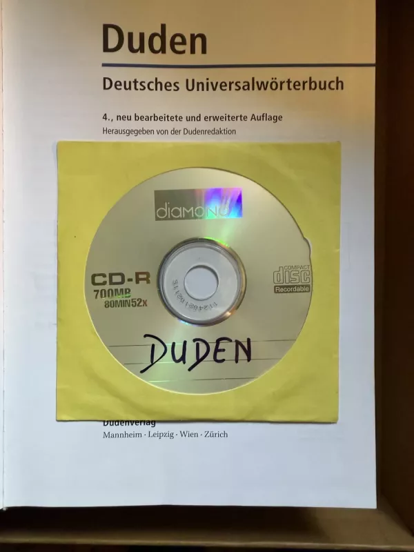 Duden Deutsches Universalworterbuch - Autorių kolektyvas, knyga 4
