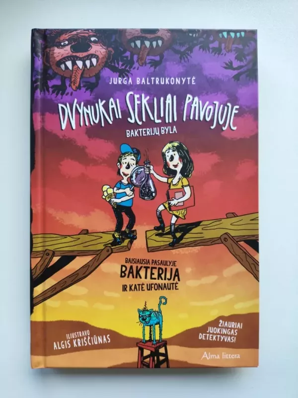 Dvynukai sekliai pavojuje. Bakterijų byla - Jurga Baltrukonytė, knyga 2