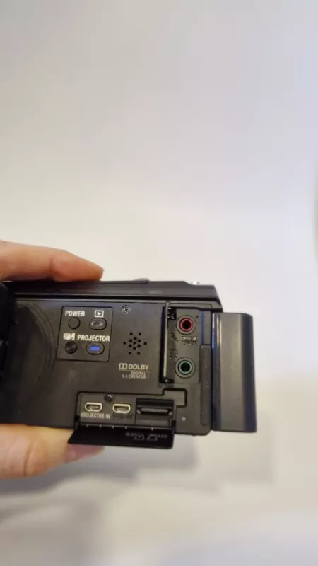 SONY HDR-PJ530 rankinė vaizdo kamera su integruotu projektoriumi - , stalo žaidimas 5