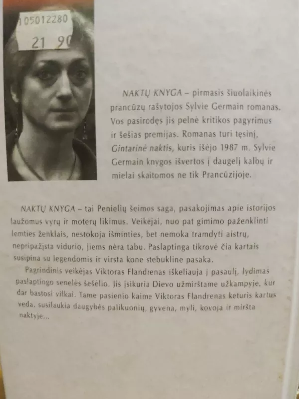 Naktų knyga - Sylvie Germain, knyga 3