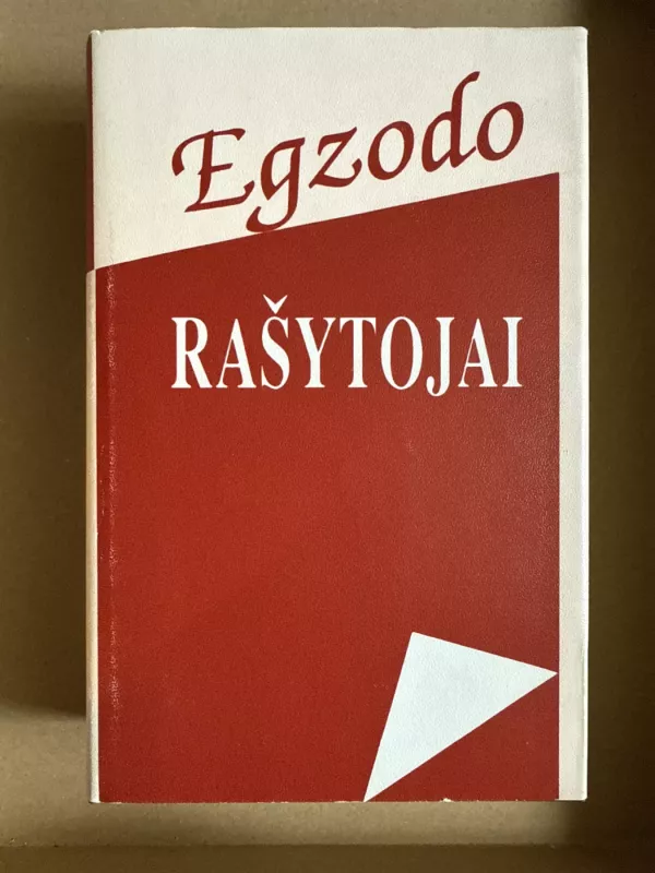 Egzodo rašytojai - A. T. Antanaitis, A.  Mickienė, knyga 2