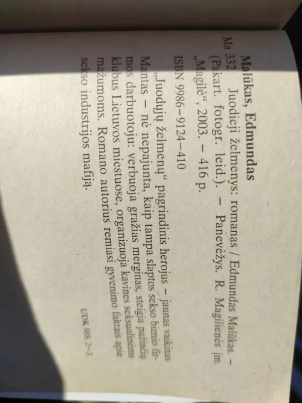 Juodieji želmenys - Edmundas Malūkas, knyga 3