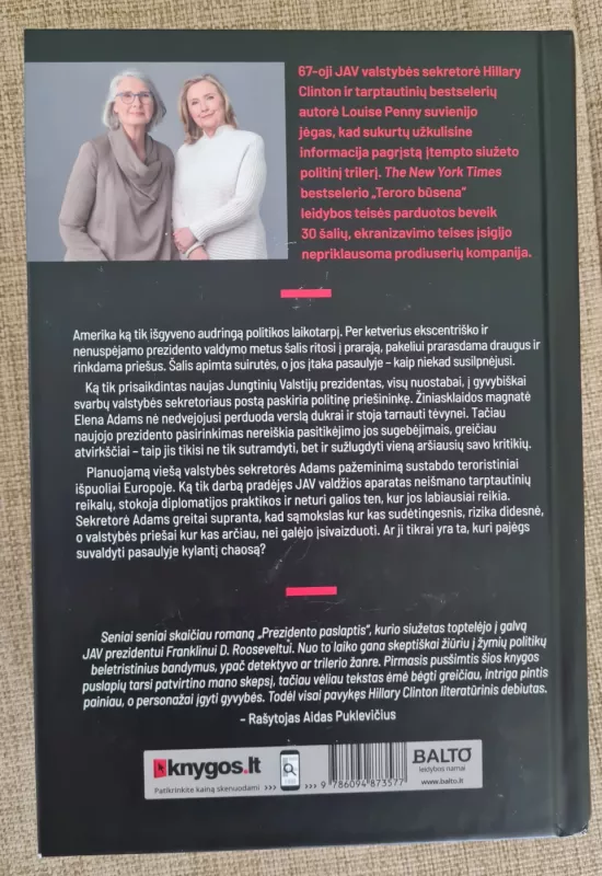 Teroro būsena - Hillary Rodham Clinton, knyga 3