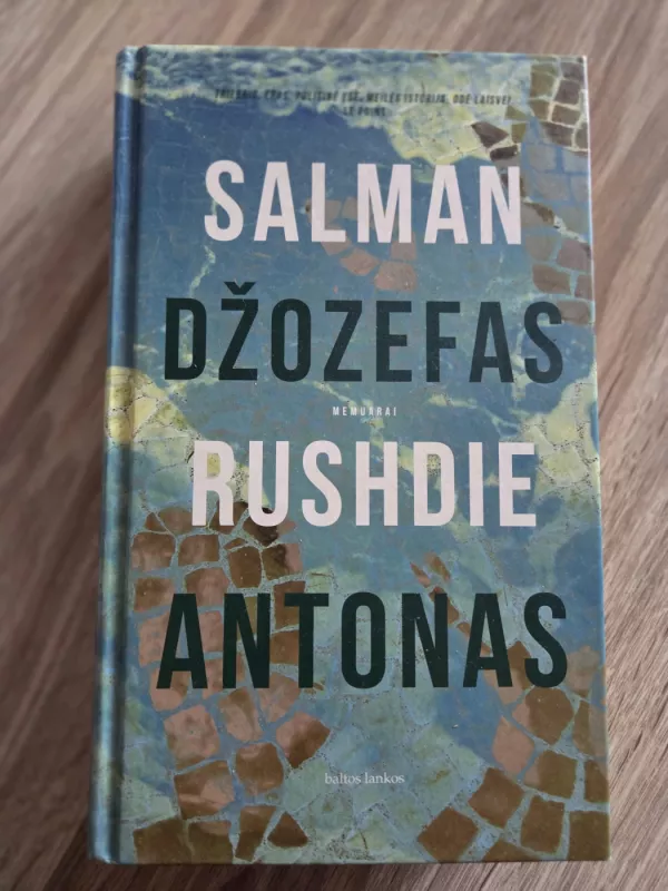 Džozefas Antonas - Salman Rushdie, knyga 2