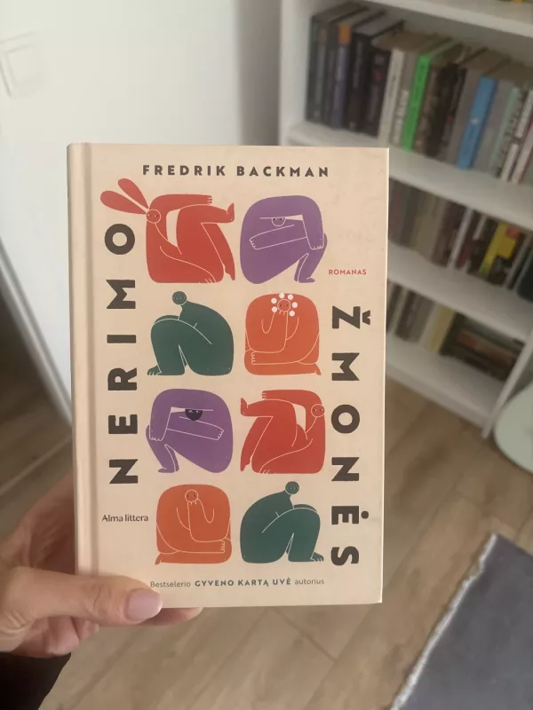 Nerimo žmonės - Fredrik Backman, knyga 4