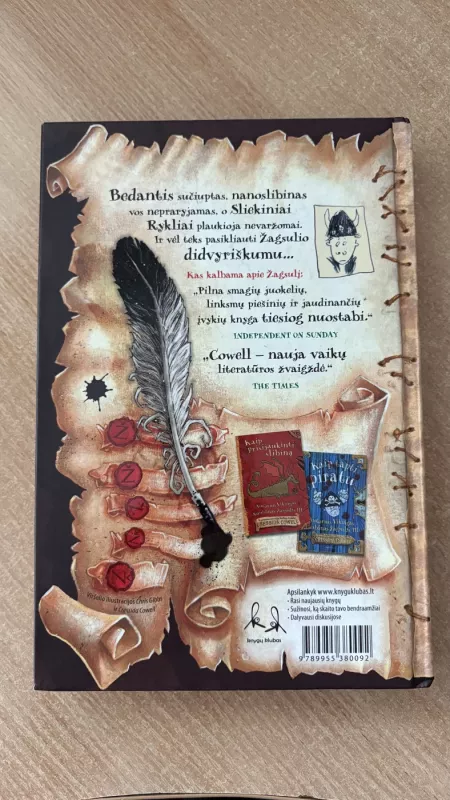 Kaip kalbėtis su slibinais - Cressida Cowell, knyga 3