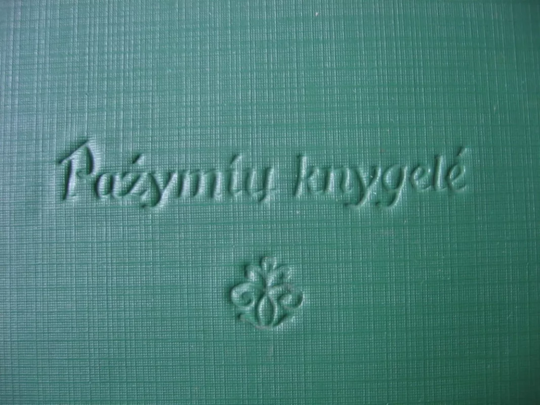 Vintažinis pažymių knygelės aplankas - Įvairūs, knyga 3