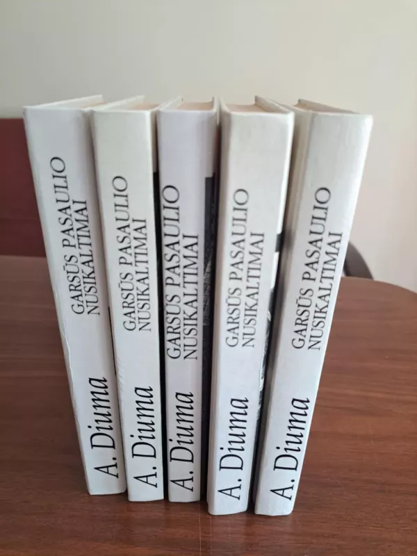 Garsūs pasaulio nusikaltimai (5 dalys) - Aleksandras Diuma, knyga 3