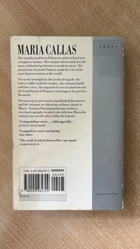 Maria Callas - Arianna Stassinopoulos, knyga 3