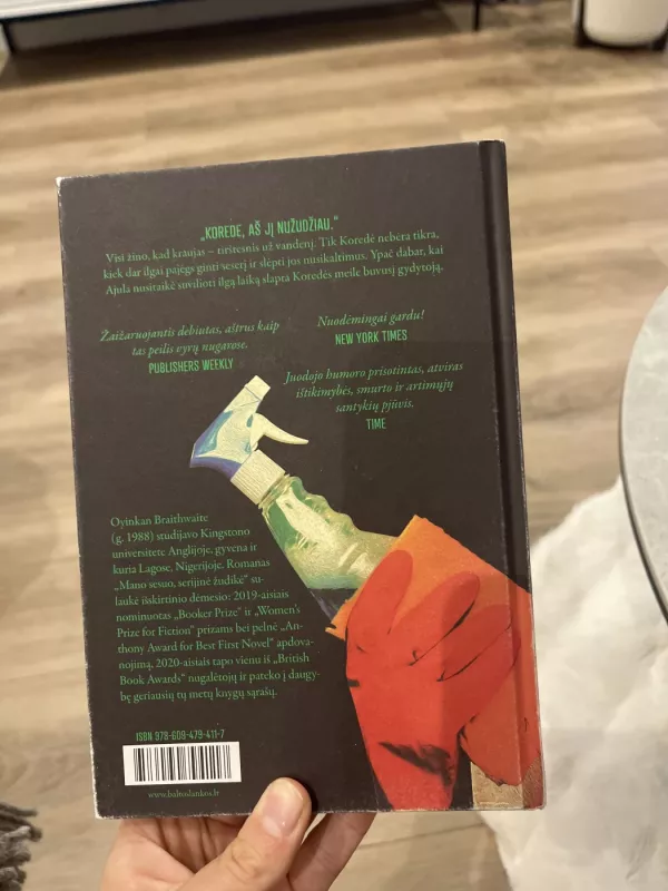 Mano sesuo, serijinė žudikė - Oyinkan Braithwaite, knyga 3