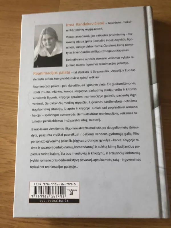 Reanimacijos palata - Irma Randakevičienė, knyga 3