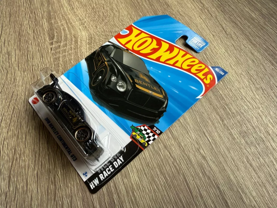 2018 Bentley Continental GT3 Hot Wheels Long Card - , namai ir interjeras 4