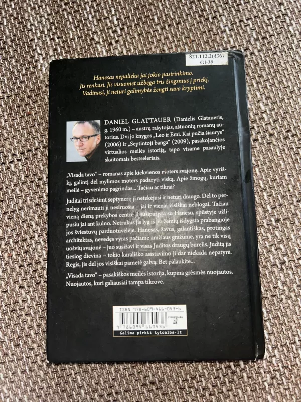 Visada tavo - Glattauer Daniel, knyga 4