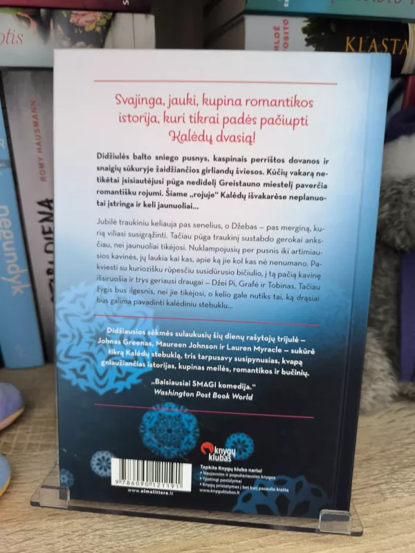 Tegul sninga: trys meilės istorijos - J. Green, M.  Johnson, L.  Myracle, knyga 3