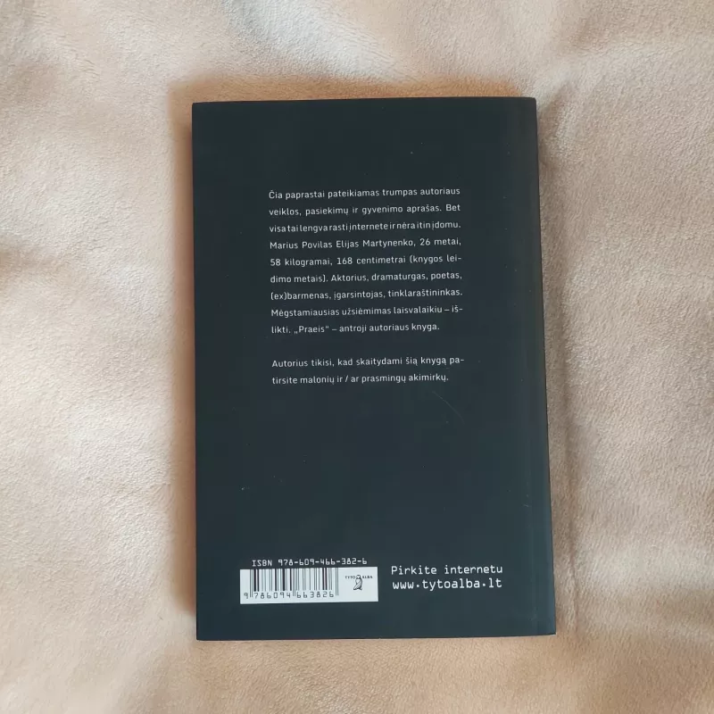 Praeis - Marius Povilas Elijas Martynenko, knyga 3