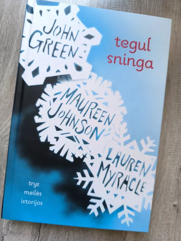 Tegul sninga: trys meilės istorijos - J. Green, M.  Johnson, L.  Myracle, knyga 5