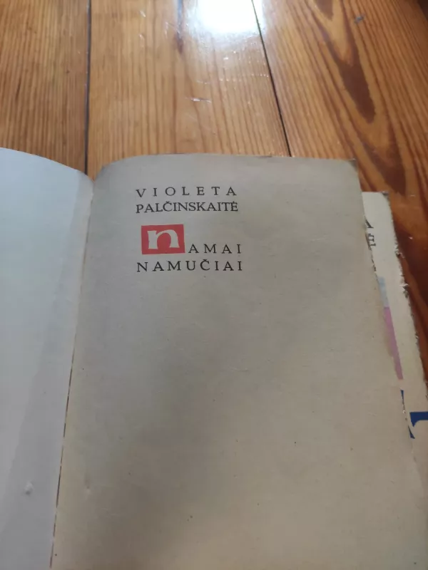 Namai namučiai - Violeta Palčinskaitė, knyga 4