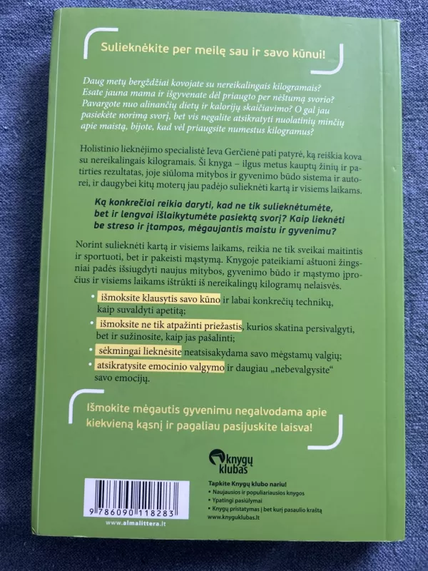 Lieknėju paskutinį kartą - Ieva Gerčienė, knyga 3