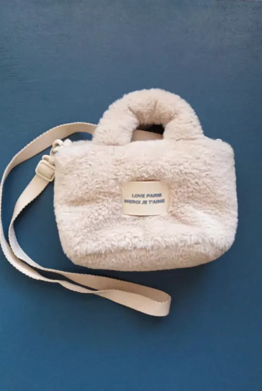 Dirbtinio kailio rankinė per petį, Zara - , namai ir interjeras 2