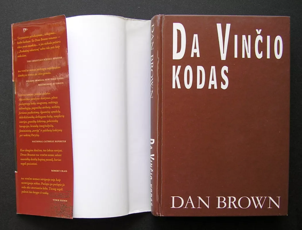 Da Vinčio kodas - Dan Brown, knyga 3