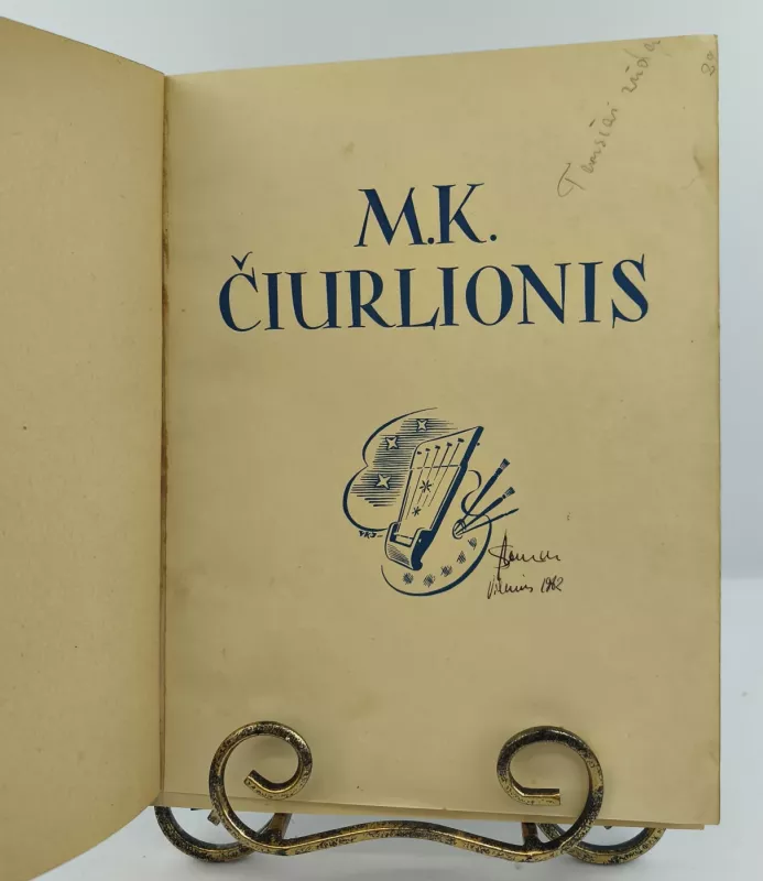 Laikraštis 1913m. - M. K. Čiurlionis, knyga 4