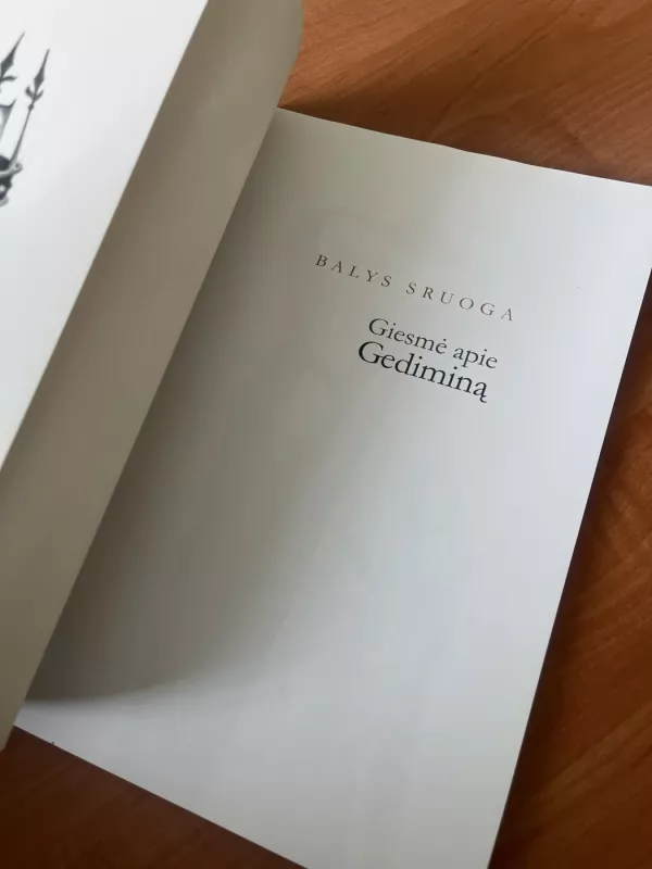 Giesmė apie Gediminą - Balys Sruoga, knyga 6