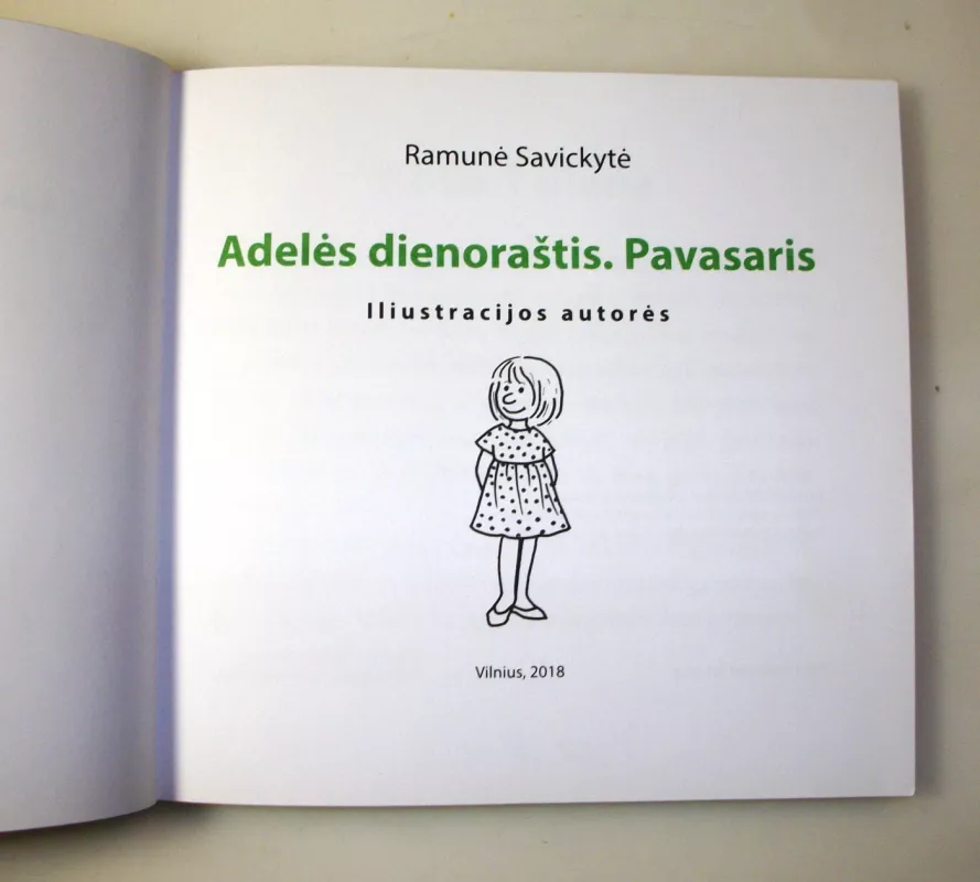 Adeles dienorastis. Pavasaris - Ramunė Savickytė, knyga 6
