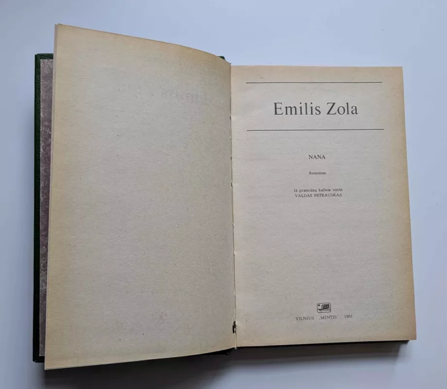 Nana - Emilis Zola, knyga 3