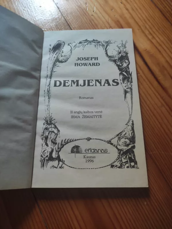 Demjenas - Joseph Howard, knyga 4