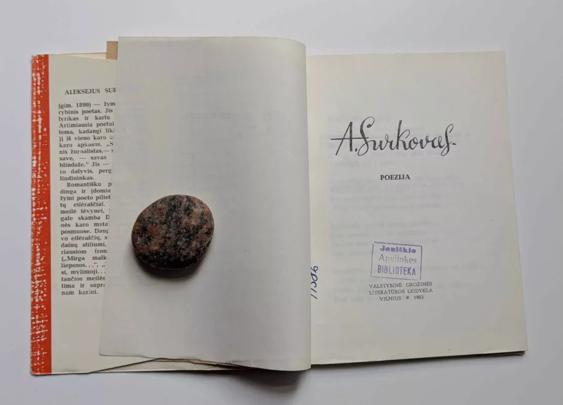 Poezija - Aleksejus Surkovas, knyga 5