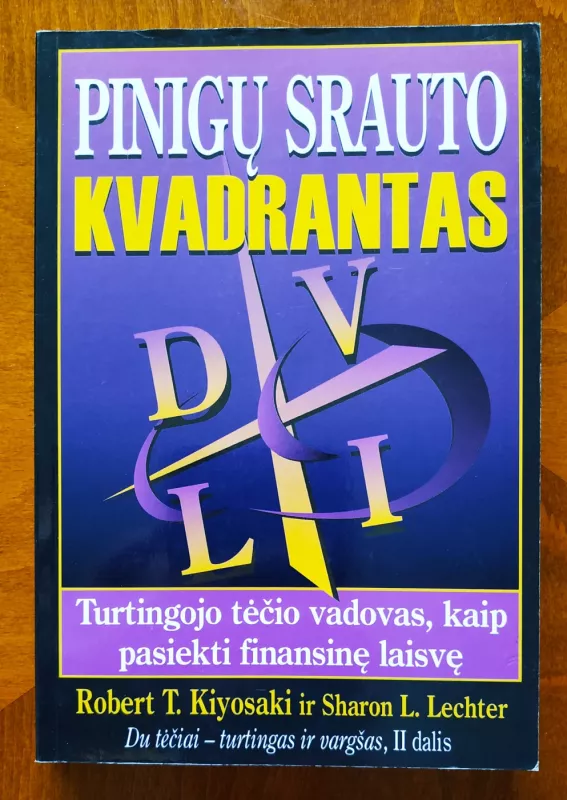 Pinigų srauto kvadrantas - Robert T. Kiyosaki, Sharon L.  Lechter, knyga 2