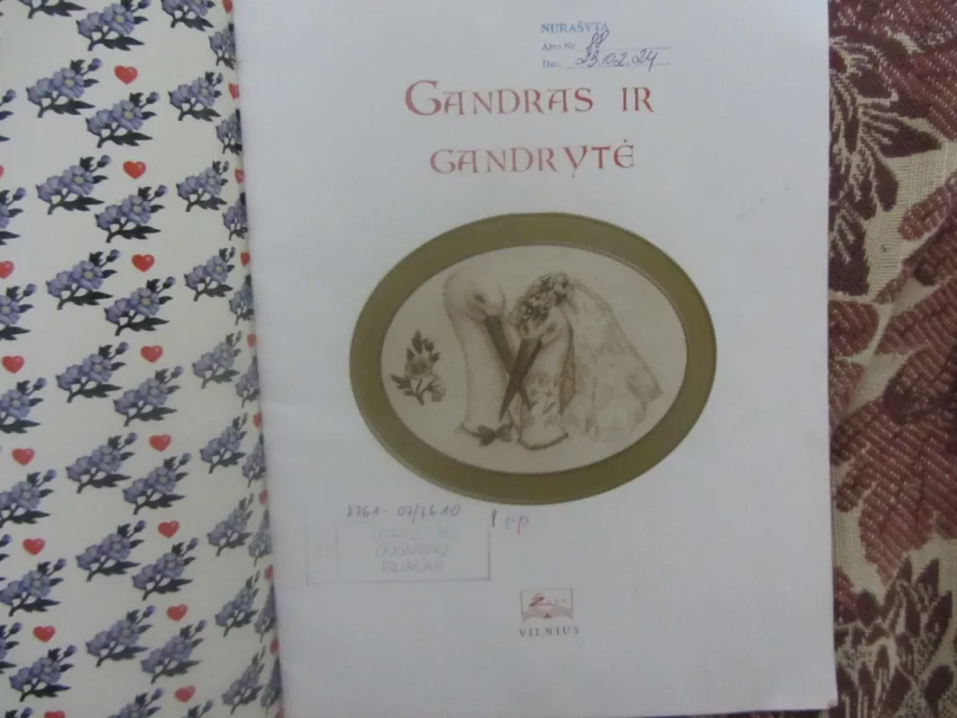 Zobarskas Gandras ir Gandrytė - Stp. Zobarskas, knyga 3